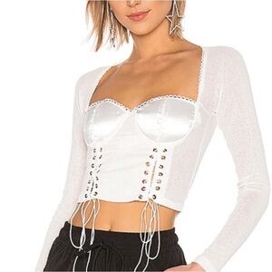 Danielle Guizio archangel top